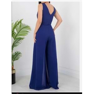 1457 AKSESUAR DETAYLI KOLSUZ ŞİFON TULUM